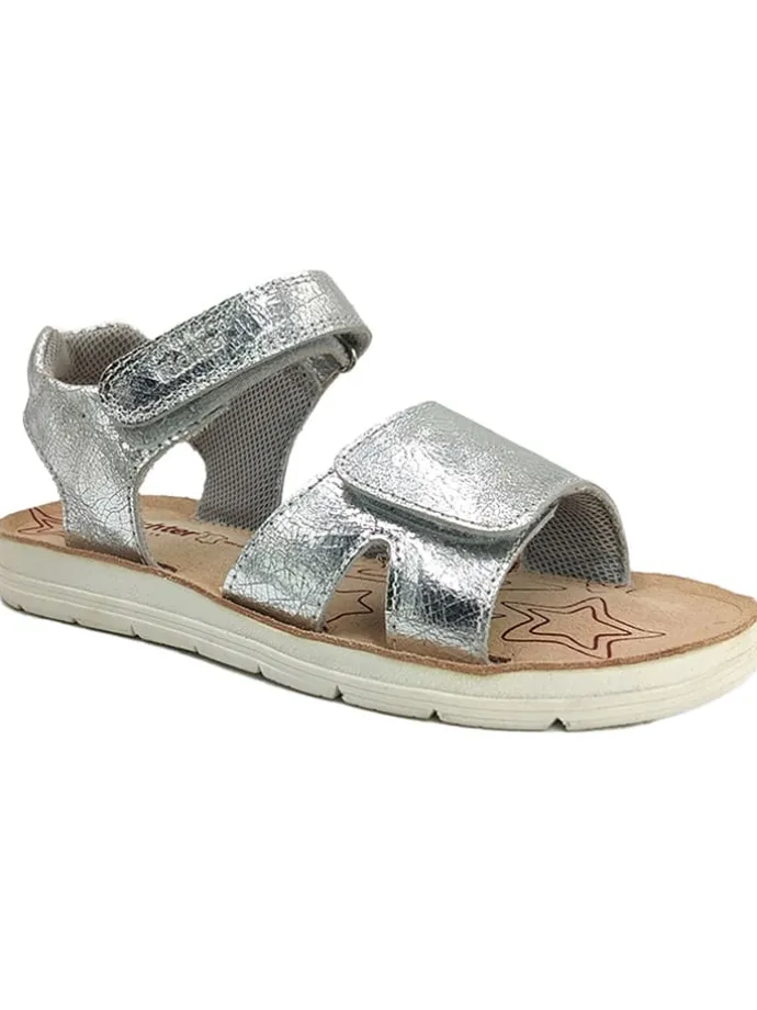Sandalen in Silber