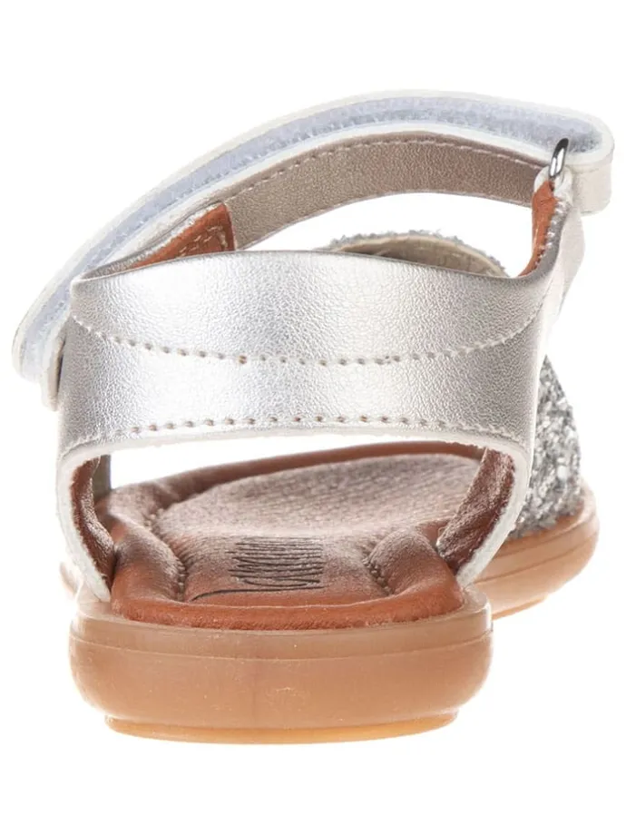 Sandalen in Silber