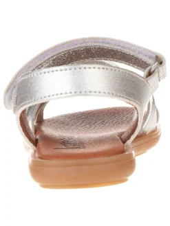 Sandalen in Silber