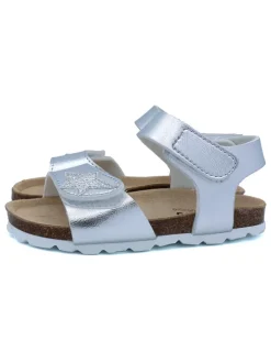 Sandalen in Silber