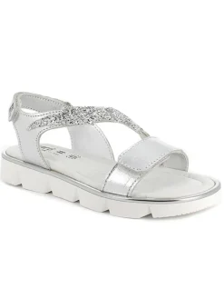 Sandalen in Silber