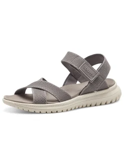 Sandalen in Taupe
