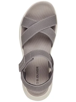 Sandalen in Taupe