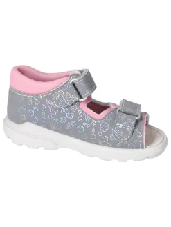 Sandalen "Kaia" in Grau