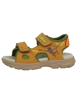 Sandalen "Kio-S" in Orange/ Grün