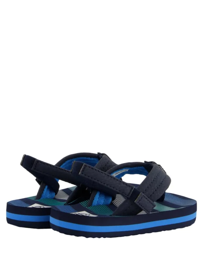 Sandalen Little Ahi in Deep Sea Stripes