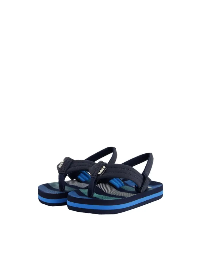 Sandalen Little Ahi in Deep Sea Stripes