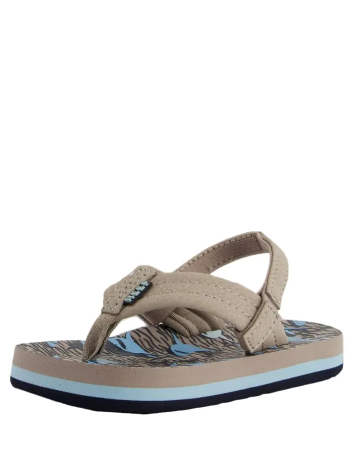 Sandalen Little Ahi in Tan Sharks