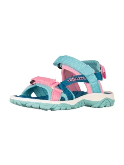 Sandalen "Oslofjord" in Hellblau/ Rosa/ Blau