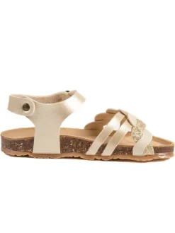 Sandalen "Rosso" in Gold