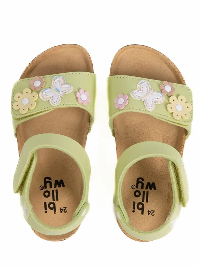 Sandalen "Rosso" in Grün