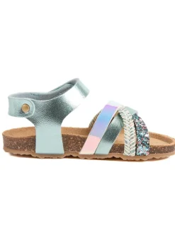 Sandalen "Rosso" in Hellblau