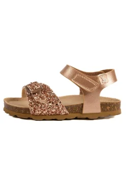 Sandalen "Rosso" in Hellbraun