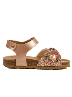 Sandalen "Rosso" in Hellbraun