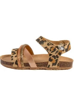 Sandalen "Rosso" in Hellbraun