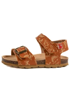 Sandalen "Rosso" in Hellbraun