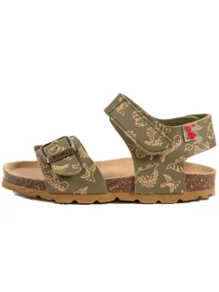 Sandalen "Rosso" in Khaki