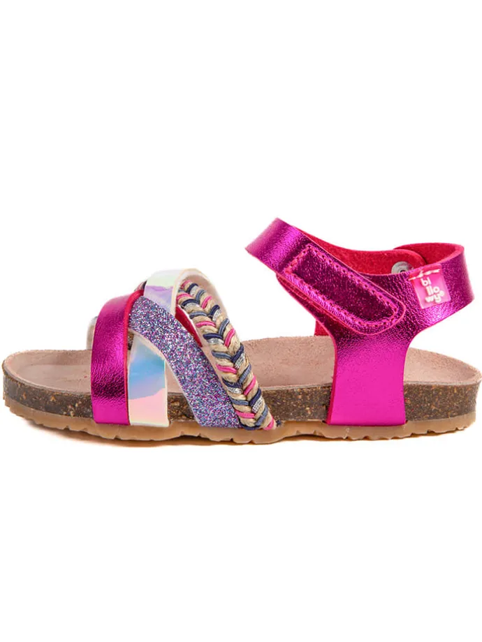 Sandalen "Rosso" in Pink