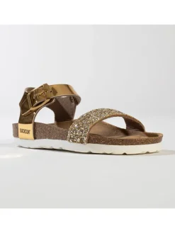 Sandalen "Shangri" in Gold