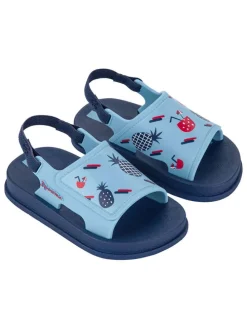 Sandalen "Soft" in Blau/ Hellblau