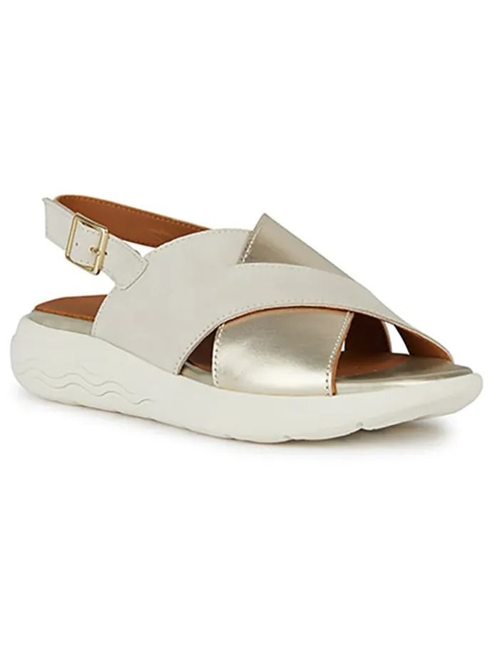 Sandalen "Spherica EC5" in Creme/ Gold