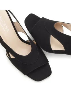 Sandalette in schwarz