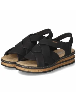 Sandalette in schwarz