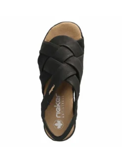 Sandalette in schwarz