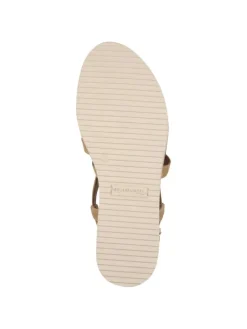 Sandalette in TAN COMB