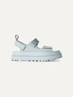 Sandaletten "Goldenglow" in Hellblau