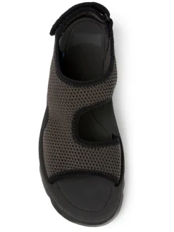 Sandaletten in Anthrazit