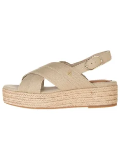 Sandaletten in Beige