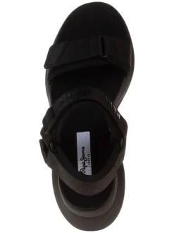Sandaletten in Schwarz
