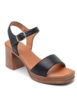 Sandaletten in Schwarz