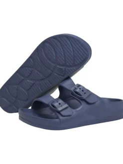 SANDALS BUCKLES in Indigo