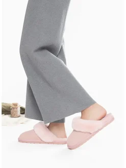 Schaffell-Hausschuhe "Emeline" in Rosa