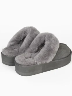 Schaffell-Hausschuhe 