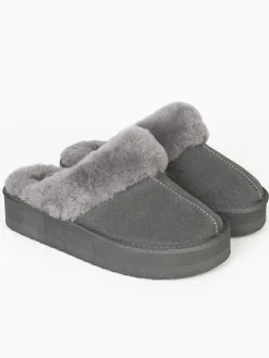 Schaffell-Hausschuhe 