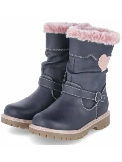 Schlupfstiefel in blau