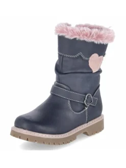 Schlupfstiefel in blau