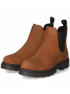 Schlupfstiefel in braun