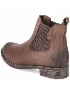 Schlupfstiefel in braun