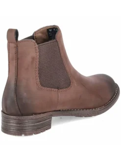 Schlupfstiefel in braun