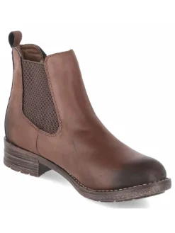 Schlupfstiefel in braun