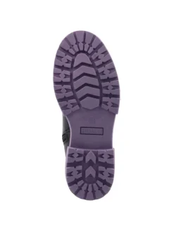 Schlupfstiefel in schwarz