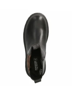 Schlupfstiefel in schwarz