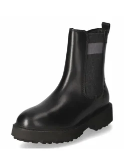 Schlupfstiefel in schwarz