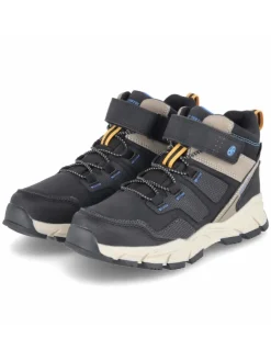 Schlupfstiefel in schwarz