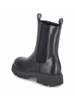 Schlupfstiefel in schwarz