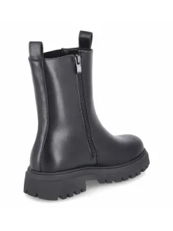 Schlupfstiefel in schwarz